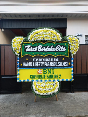 Papan Bunga Duka di Delanggu