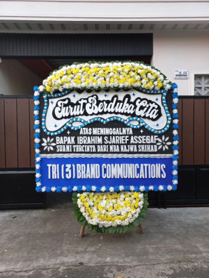 Papan Bunga Duka di Delanggu